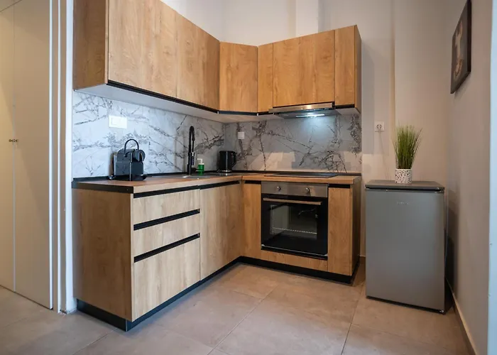 Apartament 100 Mbps Smart Tv Ac Self Check In Full Kitchen Salonic