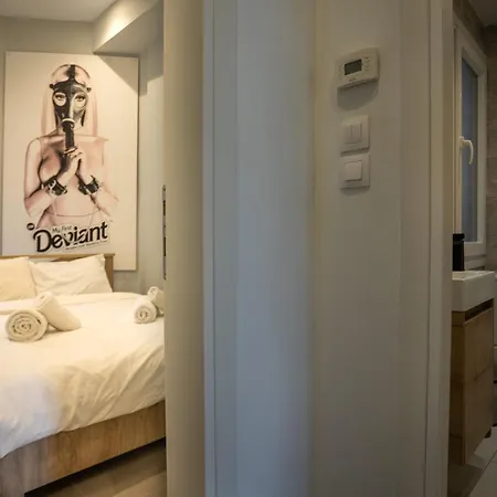 100 Mbps|smart Tv|a/c|self Check In|full Kitchen Appartement Thessaloniki